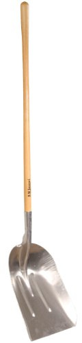 A.M. Leonard Long Handled Aluminum Scoop Shovel