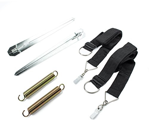 wamovo Abspannset 8 TLG 2X 3 Meter für Omnistor Markisen inkl. speziellem Adapter