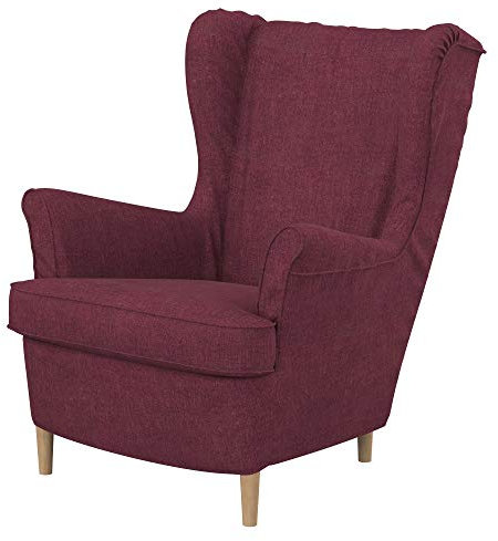 Soferia Sesselschoner Kompatibel Mit Strandmon Sessel Sesselbezug Sesselüberzug Sesselhusse Cover Wasserabweisend Fleckschutz Softi Rot Bordeaux
