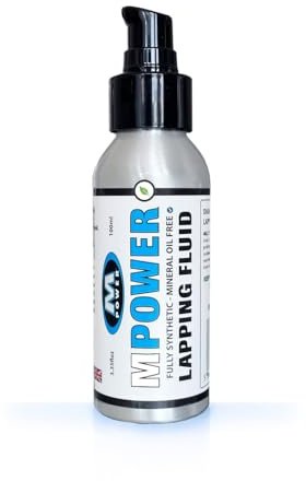 MPOWER Lapping Fluid for Diamond Sharpening Stones, 100ml Petroleum Free | Engineered Industrial-Grade, Advanced Rust Protection, Fully Synthetic, IP 287 Corrosion-Tested, UK Made