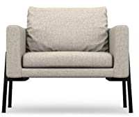 COMFORTLY Ersatzbezug für Sessel, handgefertigt, kompatibel mit Koarp-Liegestuhl, nur Bezüge (Kaschmirmischungen, Beige)