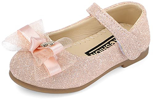 MK MATT KEELY Ballerine Princesse Glitter Shinning Fille Chaussure Mary Jane Bowknot 2-7 Ans Enfant