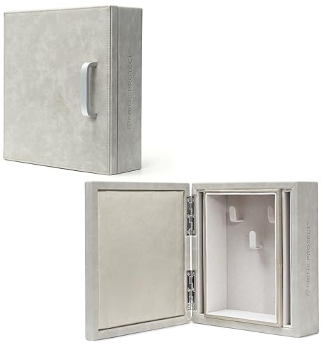 Prime Protect Faraday Box für Autoschlüssel – Premium-Design-Schlüssel-Organizer | Autoschlüssel-Signalblocker-Box | schlüssellose Autoschlüssel-Signalblocker-Box | Wandmontage | einfach zu