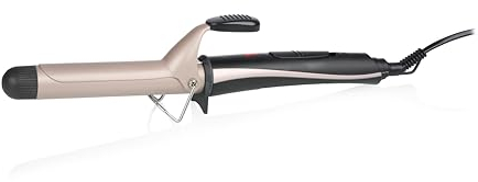 Tristar Ferro Arricciacapelli – Rivestimento in Ceramica – fino a 180 °C in 60 sec – Cavo di Alimentazione Rotante a 360° – ⌀ 2,5 cm – HD-2421