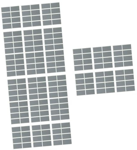Gogogmee 400 Stk Rubbelkarten-aufkleber Bastelspielzeug Aufkleberetiketten Selber Machen Handgemachte Etiketten Silberne Aufkleber Aufkleber-drucker Preise Leere Rubbelkarten Papier Silver