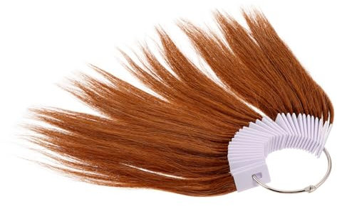 Gogogmee 30stücke Teiliges Haarfärbe-trainingsbeispiel Mit Echthaarfarbprobe Und -testzubehör Haarfarbringprobe Für Haartests Zum Farbtönen