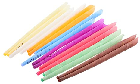 FOMIYES 8 Paia di Candele per Orecchie in Cera Profumata per Pulizia Orecchie e Miglioramento del Sonno, Leggere e Facili da Usare a Casa