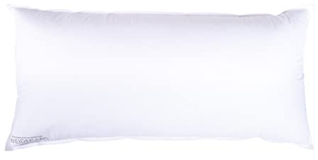 Sanders-Kauffmann Weidegans 3-Kammer Kopfkissen 40x80cm mit 100% österreichische Gänsedaunen, Allergiker geeignet & waschbar, Oeko-TEX 100
