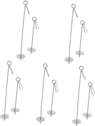 POPETPOP 5 Ensembles Cage Oiseaux Cage À Oiseaux Station d'alimentation pour Brochette D'oiseau s Brochette De Légumes Multifonctions tes De Fruits D' 2 Pièces * 5