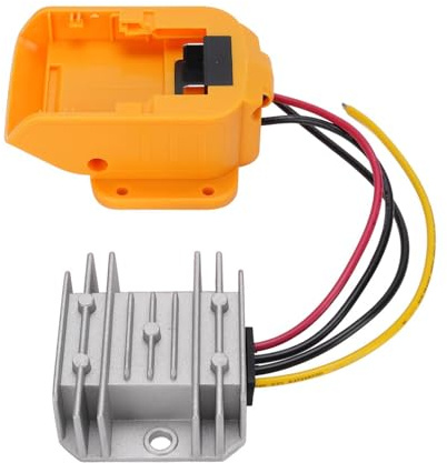 Xiuganpo Reductor de Tensión de 20 V a 12 V, 10 Amperios Reutilizables con Alta Eficiencia de Conversión del Convertidor de Voltaje de Carne de Agua para Camiones