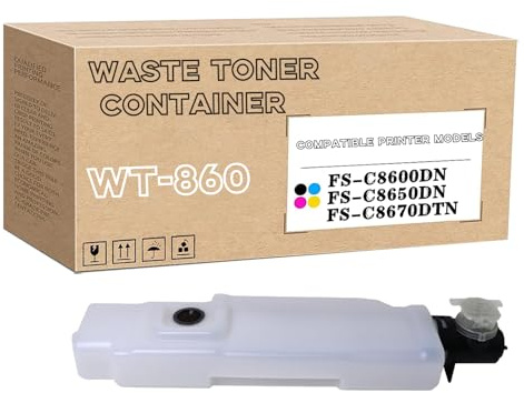 WT-860 WT860 1902LC0UN0 Tonerabfallbehälter Kompatibel Für Kyocera FS-C8600DN FS-C8650DN FS-C8670DTN Drucker Tonerauffangbehälter 1Pack