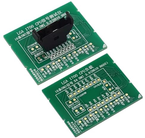 OAEPG Computer Schede Madri Tester Scheda di Caricamento CPU LGA 1700 Diagnostica Indicatori LED Presa CPU Schede Madri Tester Strumento di Test Sviluppatore