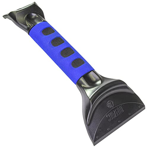 Subzero Ice Scraper,7 in. L,Foam Grip,Blue 16621-1 Each