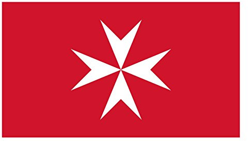 magFlags Bandiera Large Malta | bandiera paesaggio | 1.35 m² | 90x150cm