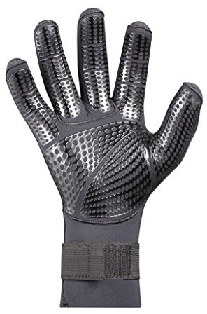 Hiko Handschuhe Fingerhandschuhe Neopren Slim 2,5mm mit Grippbeschichtung, Größe:XXL