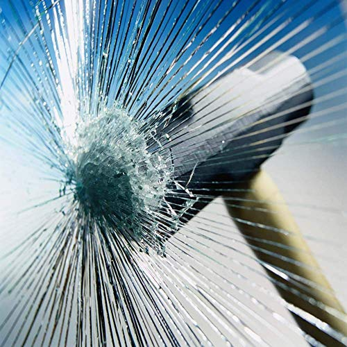 Anti Shatter Glass Protection - Happyroom Safety & Security Window Film Clear Glass Protection (76cm*3m)