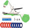Machine À Taper Nouer Branches, Outil Agriculture Manuelle pour Attaches Plantes, pour Jardin Fruits Légumes Fleurs Tomates Vigne, Outil de Jardinage À Attacher Branche - Plant Tape Tying Tool