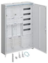 Hager Armoire complète ZB33EH525W1 - Montage en saillie - Contenu : 1 pièce