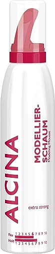 ALCINA Modellier-Schaum | extra starker Halt | 1x 150 ml | beschwert nicht | schenkt Sprungkraft | mehr Volumen