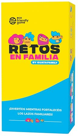 ATM Gaming Retos en Familia – Juegos de Mesa de Guatafamily – Diversión para Niños y Adultos – Momentos Únicos para Jugar y Conectar en Familia – Regalo Original