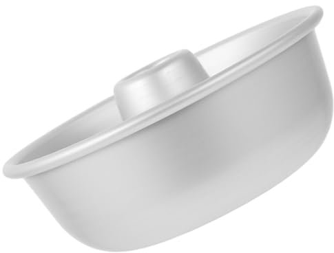 Lurrose Donut Mold Aluminium Alloy Baking Tin 5.7 Inch Easy Release Non-Stick Doughnut Maker for Home Kitchen DIY Cake Mould