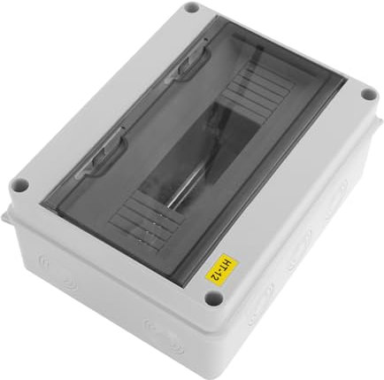 Veemoon Outdoor Watertight Electrical Junction Box Guide Rail Design Capacity for Home Industrial Use Distribution Box for Wiring Management