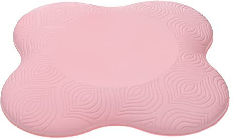 HONMEET Tapis De Yoga Pour Genoux Antidérapant En Mousse Haute Densité, Coussin De Genou Confortable, Protection Rembourrée Pour Exercices De Yoga Et Fitness, Léger Et Portable, Couleur Rose