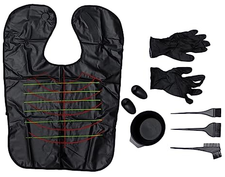 VINTORKY 1set Kit Per Colorazione Set Ciotola e Accessori Per Tinta Per Domestico e Disordine
