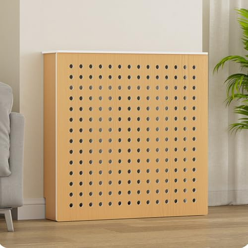 Moderna copertura decorativa per termosifone, facile da pulire, ventilata, elegante mensola per radiatore per la casa, 90 x 60 x 20 cm