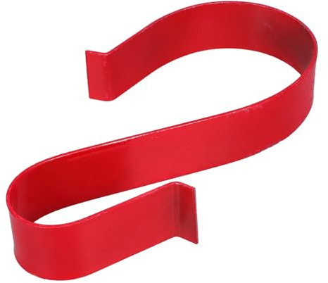 LALAFINA Multi-Function Iron Life Ring Hanger for Boats and Outdoor Surface, Practical Shape Designed Hook, Sturdy Silver Pool Equipment Bracket for Secure Lifebuoy Storage Random Color