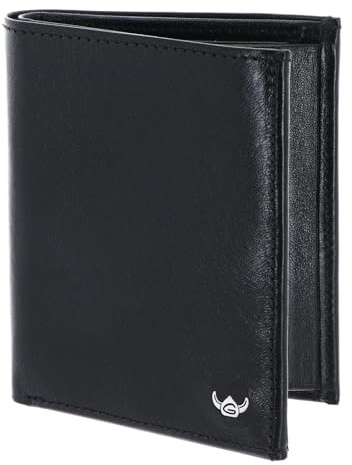 Golden Head Leder Geldbörse Colorado RFID Protect Kombischeintasche 1119 Black schwarz