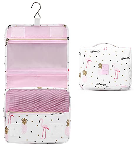 Kulturtasche zum Aufhängen für Damen, Lychii Reise Kulturtasche Waschtasche Organizer für Koffer & Handgepäck