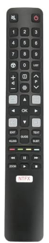ALLIMITY 06-IRPT45-ARC802N Télécommande Fit for Thomson TCL 4K TV 43UC6406 | U75C7006 50DP660 U55X9026 U55P6096 U70C7026 55UW9786 43EP660 50EP680 55DC762 U49C702 65UA8696 55UC6406