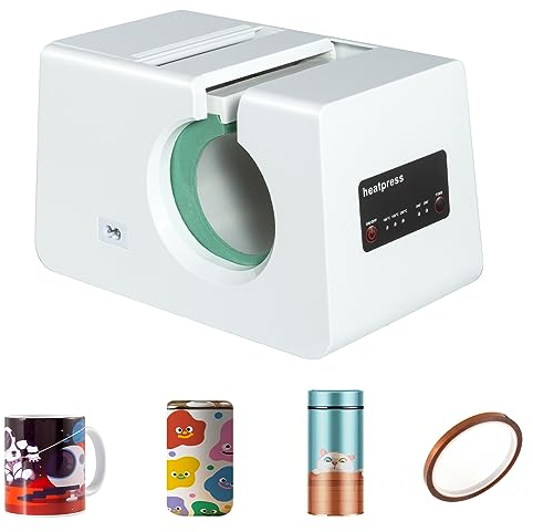 Dyna-Living Tassenpresse Maschine 10/11 oz, 350W Mug Sublimationspresse Mug Presse Heater Mugpresse Becherpresse Hitzepresse