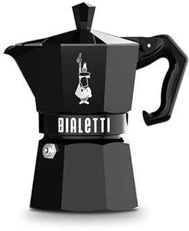 Bialetti Moka Exclusive 3 Tazze Vintage (3 tazze, Black)