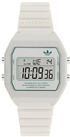 Adidas Originals Reloj Digital para Hombres de Cuarzo con Correa en Plástico AOST23557