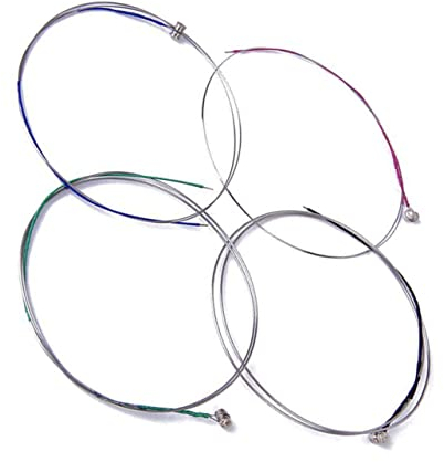 DRESSOOS Stahl-violinsaiten Gdae Kugelende Nickelumsponnen Für Geigen Mit Hellerem Und Klarerem Klang