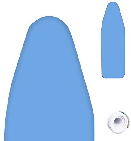 Copriasse Da Stiro 120x40 Copriasse Da Stiro Universale Facile Da Regolare Dimensioni Standard 2 In 1 Di Alta Qualità Telo Stiro Universale Per Tavole Da Stiro Di Dimensioni ( Color : Blauw , Size : 1