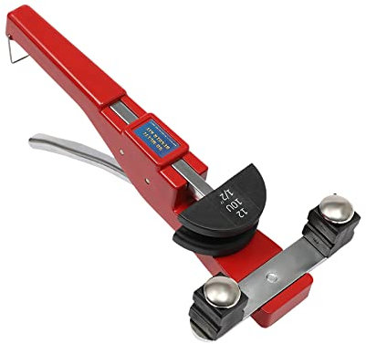 TaNeHaKi Curvatubi manuale,Piegatubi con tagliatubi e sbavatrice per rame, tubo di alluminio, set piegatubi 6-22 mm