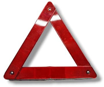 Terryshop74 Triangle d'urgence pliable pour voiture, moto et camping-car - 1 pièce de signalisation de sécurité pour les situations d'urgence