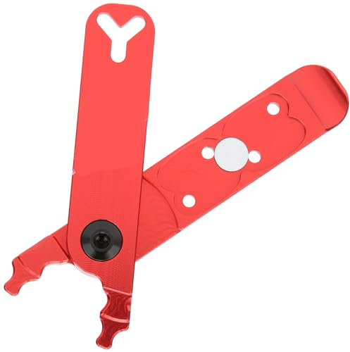 EIMSOAH 4 in 1 Link Plier Master Chain Combo Pliers Tool for Cycling All Speed Chains Remover Repair (Red)