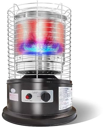 Estufas Exteriores para Terraza, 13000W Calefactor Exterior, Estufa de Gas Exterior para Camping Estofado Barbacoa Calefacción (Sin Incluir Combustible)