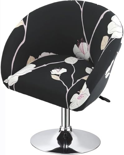 SDNAM Barsessel Loungesessel Barhocker Stuhlhussen Bezüge mit mit Armlehne 4/2/1er Set, Barhocker Bezug Stretch Universal Hussen, Waschbarer Barhocker Abdeckung für Bürostühle Küchenstühle(H19,2PCS)