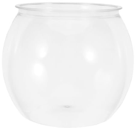 SUPVOX Aquarium pour Poissons Rouges Pot De Fleurs pour Aquarium Bol à Poissons Transparent Micro Paysage Aquatique