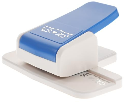 ULTECHNOVO Perforadora de Papel para Manualidades Pequeña Color Violeta Herramienta para Álbumes de Recortes y Tarjetas DIY Diseño Ergonómico y Portátil para Proyectos Color Aleatorio