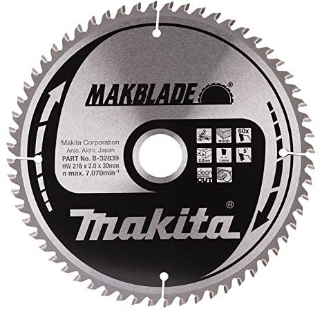Makita Makblade Saegeblatt, 216 x 30 mm, 60Z, B-32839