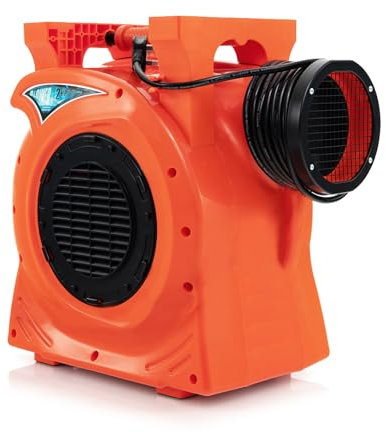 COSTWAY 2300W Air Blower for Bouncy Castle, Electric Commercial Pump Fan with Handle, Cable Holder, Powerful Inflatable Bouncer Blowers