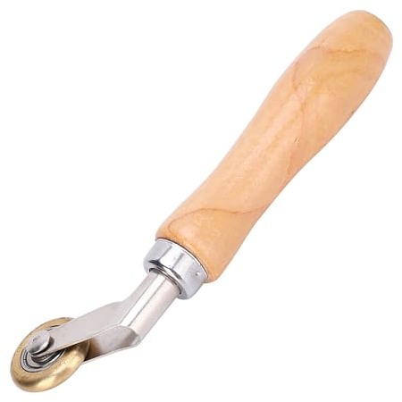 Leapiture Schweißen Handheld Roller Ecke Tapete Naht Roller Ecke Naht Messing Pressrad Zuverlässiges Hand DIY Werkzeug