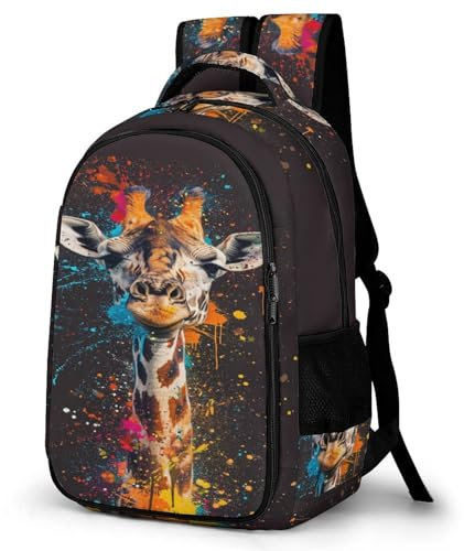TNFHSOFT Giraffe 3D Drucken Flanell Fleecedecke Decke Tier Microfaser Kuscheldecke Decke Kinder Erwachsene Wohndecke Für Bett & Sofa Reisedecke One Size Inches