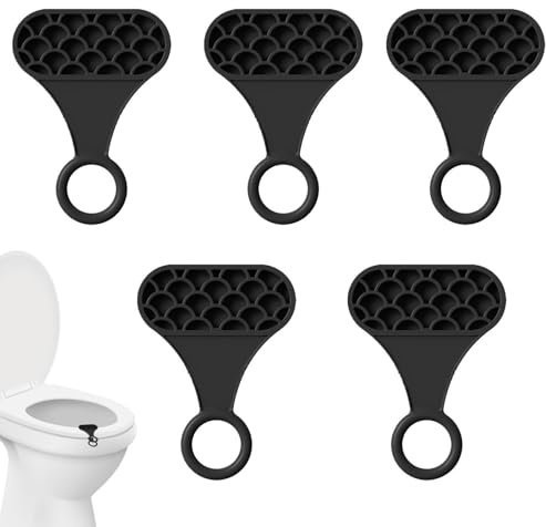 Poignée Lève-Abattant WC Lève-Lunette Auto-Adhésif